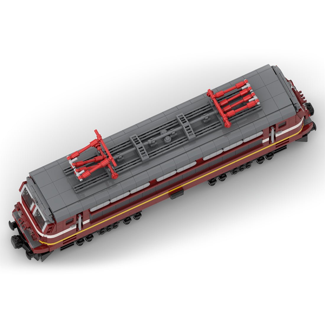 MOC - 107384 BDZ Class 44 (Skoda 68E) (8w) Klemmbausteine - LesDiy - Klemmbausteine