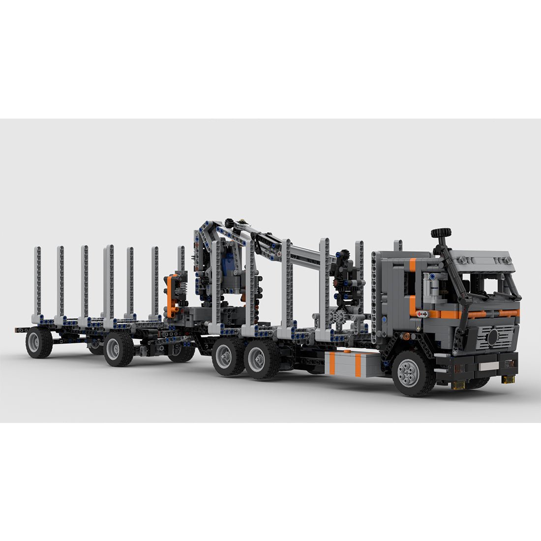 MOC - 108760 LKW NG - 1632 Forstwagen Klemmbausteine - LesDiy - Klemmbausteine