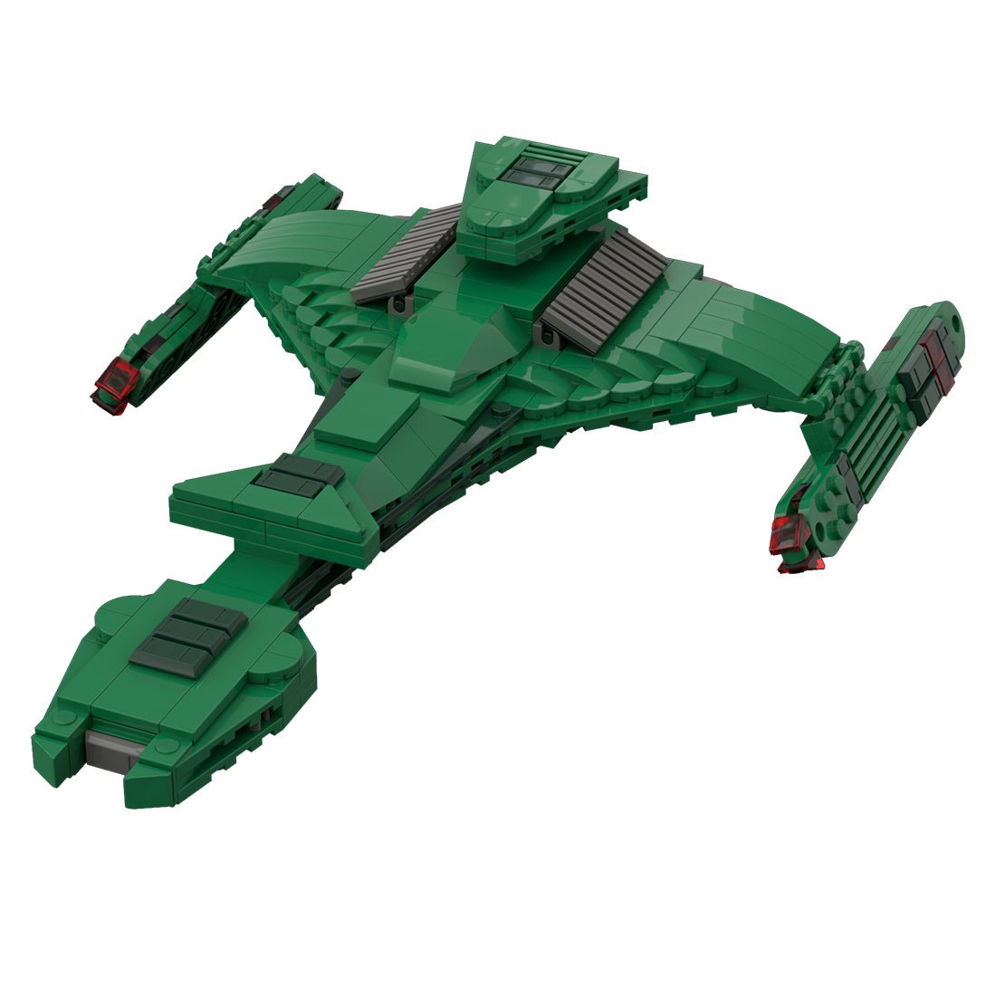 MOC - 112682 Klingon Vor'cha Klemmbausteine - LesDiy - Klemmbausteine