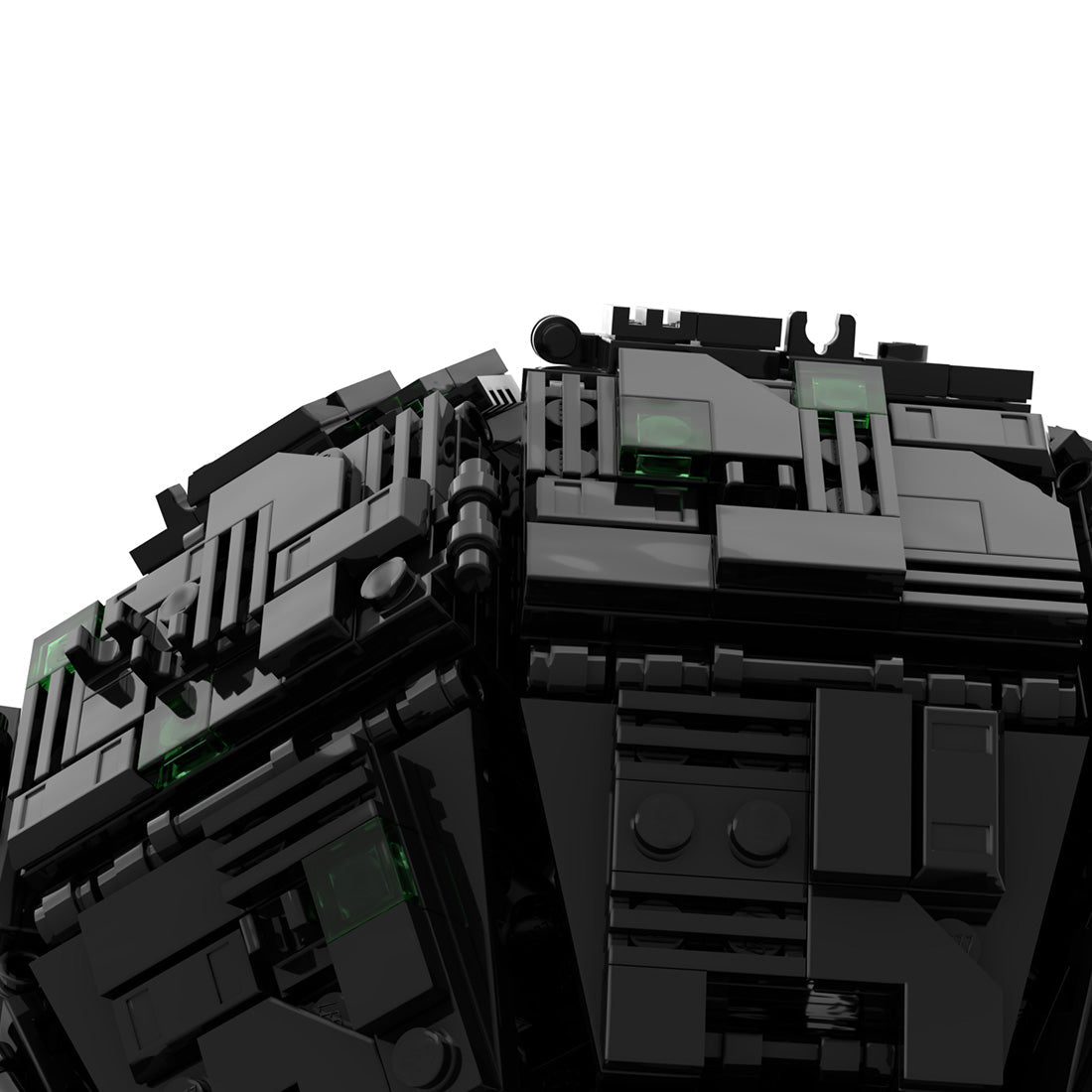 MOC - 113837 Borg Sphere Klemmbausteine - LesDiy - Klemmbausteine