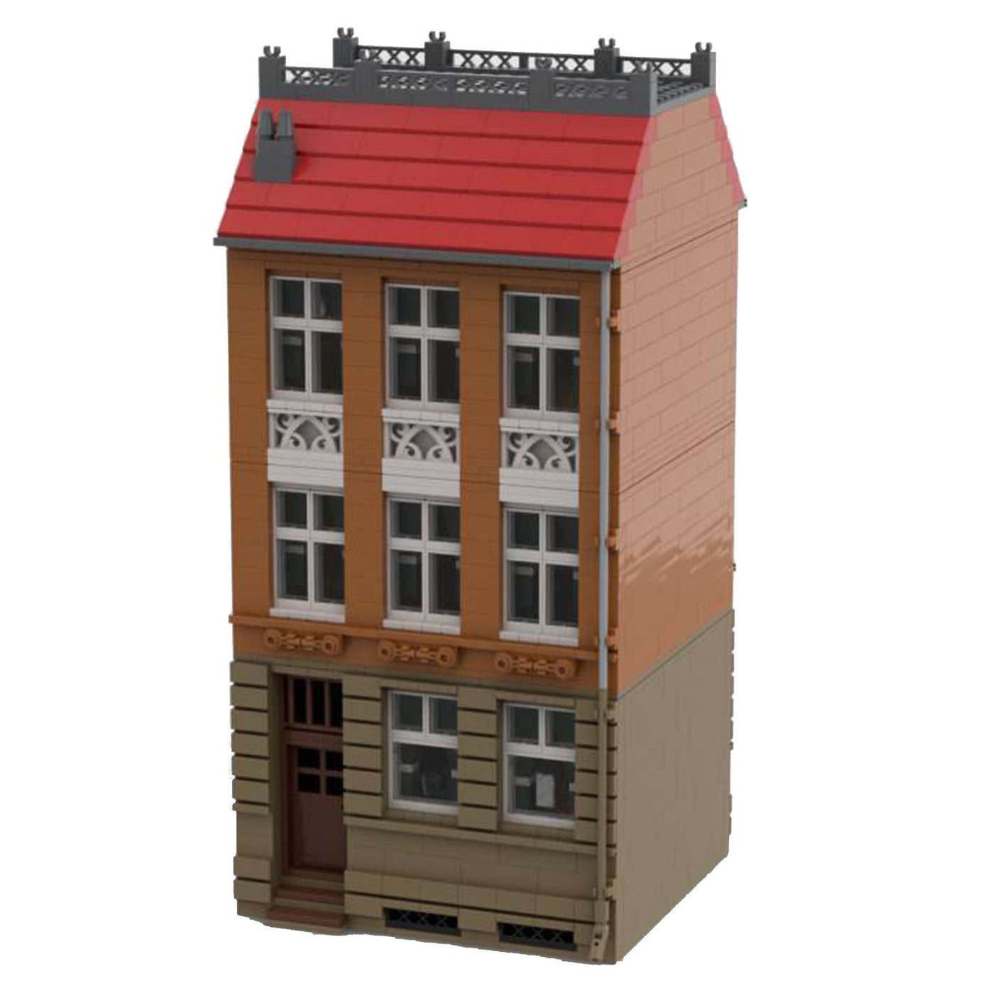 MOC - 115249 Lindenstraße Nr. 20 Klemmbausteine - LesDiy - Klemmbausteine