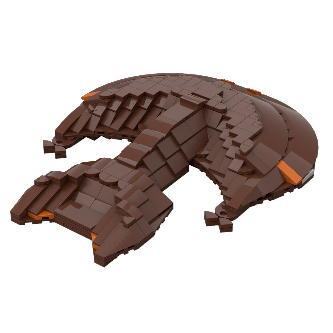 MOC - 115294 Ferengi Marauder Klemmbausteine - LesDiy - Klemmbausteine