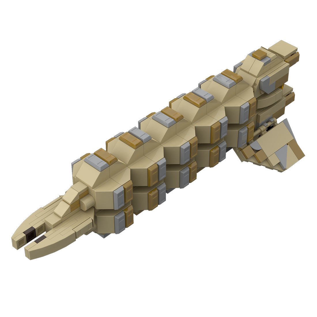 MOC - 116959 Cardassian Groumall Klemmbausteine - LesDiy - Klemmbausteine