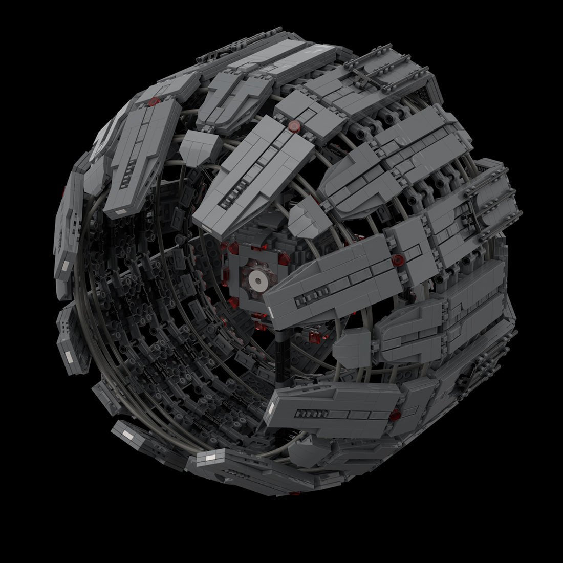 MOC - 118140 Sci - Fi Kaylon Sphere Klemmbausteine - LesDiy - Klemmbausteine