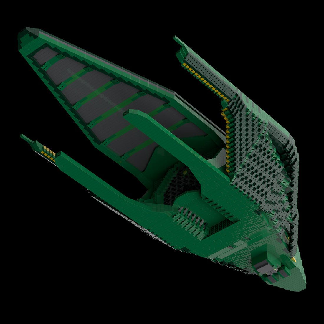 MOC - 118495 Krill Destroyer Klemmbausteine - LesDiy - Klemmbausteine