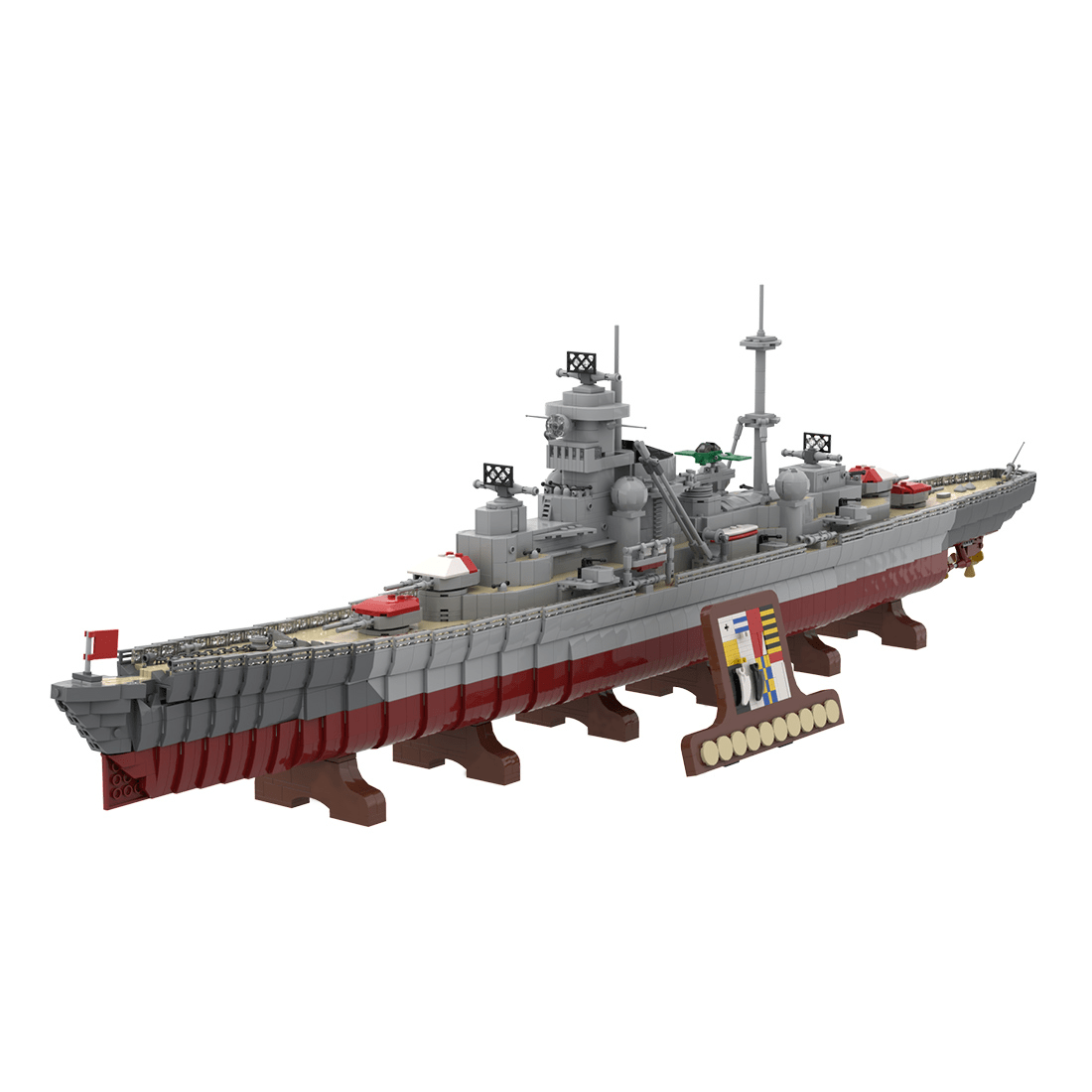 MOC - 119082 Prinz Eugen Klemmbausteine - LesDiy - Klemmbausteine