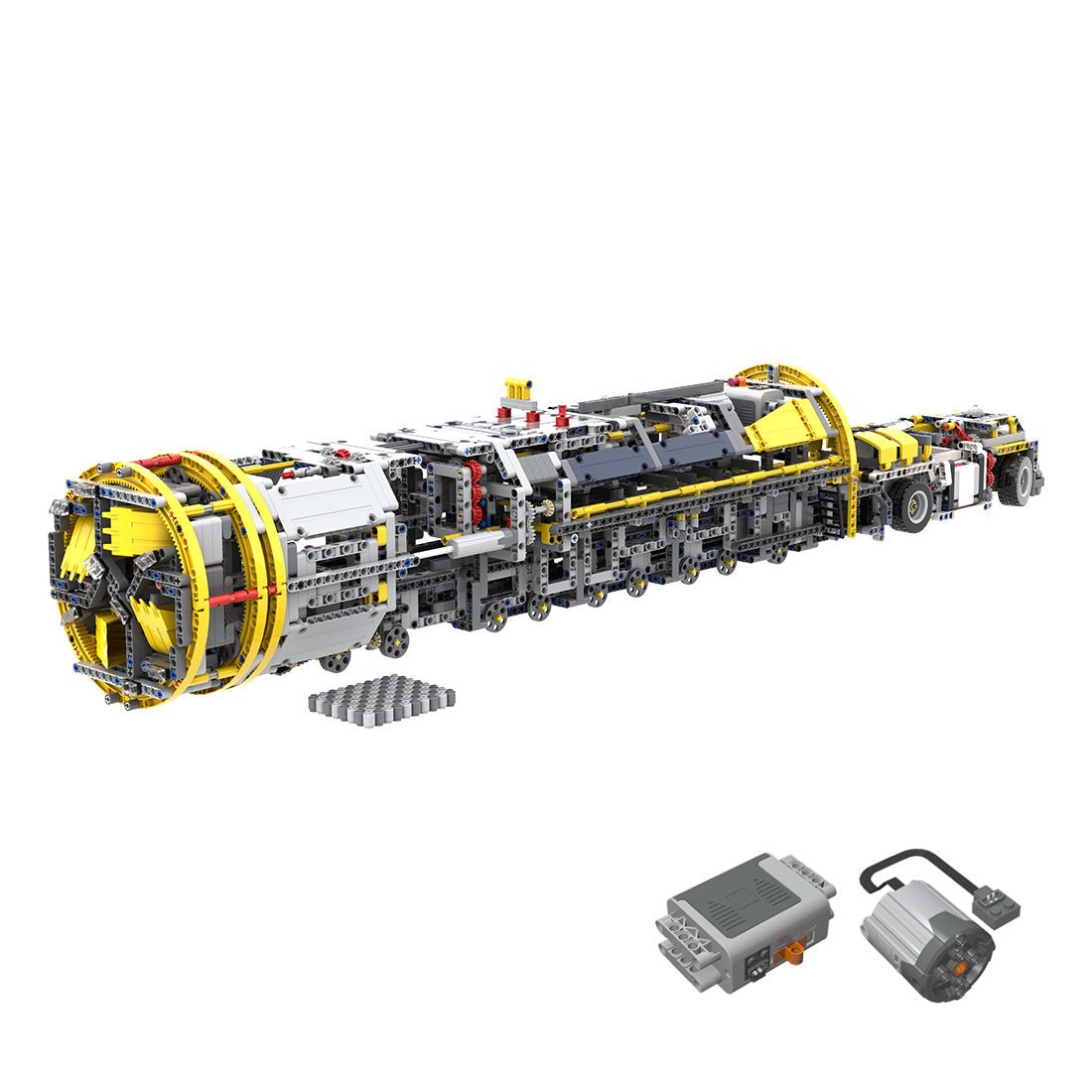 MOC - 123850 Tunnel Boring Machine Klemmbausteine - LesDiy - Klemmbausteine