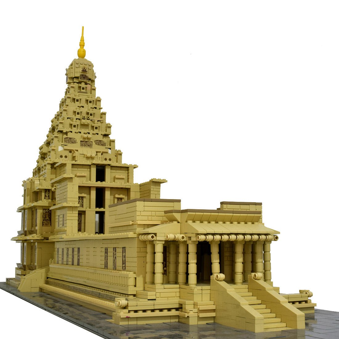 MOC - 124229 Tanjore Brihadeeswara temple - LesDiy - Klemmbausteine