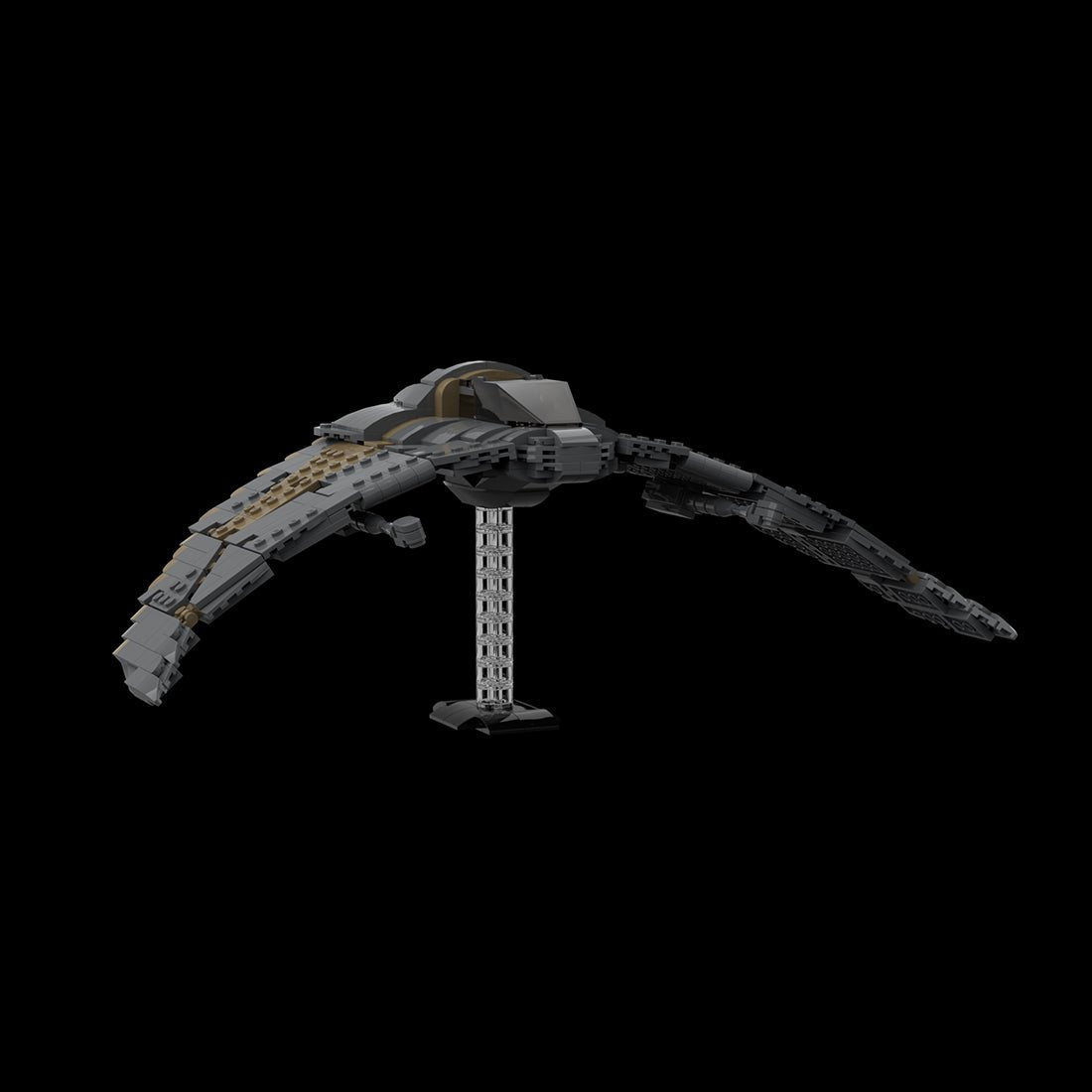 MOC - 126538 Goa'uld Death Glider Klemmbausteine - LesDiy - Klemmbausteine
