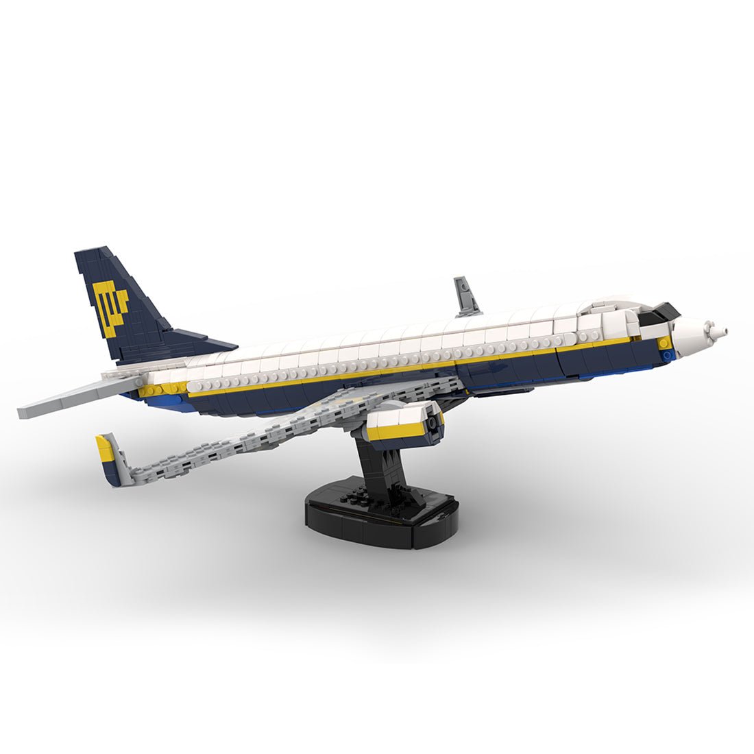 MOC - 127217 1/80 737 Jetliner Klemmbausteine - LesDiy - Klemmbausteine