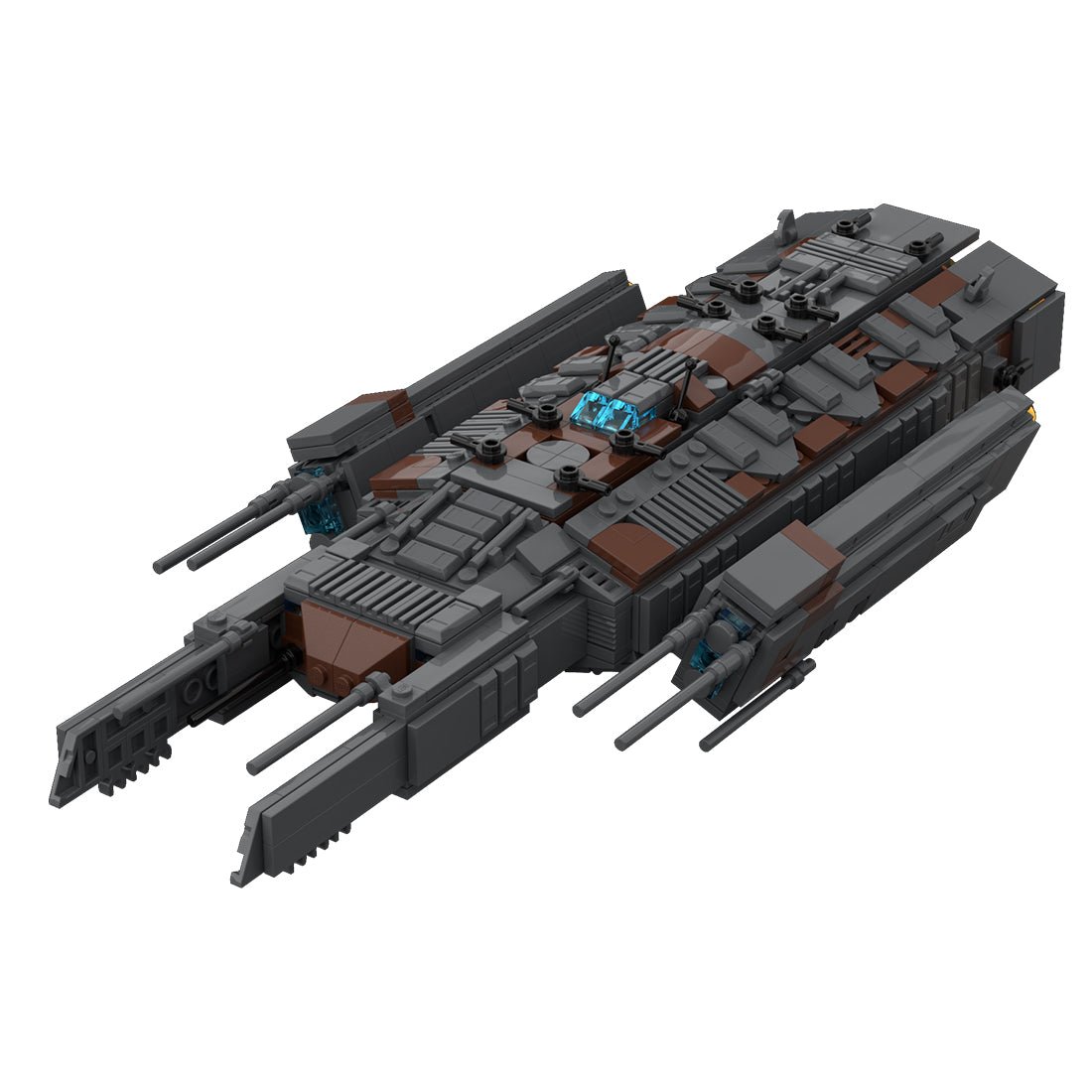 MOC - 128161 Asuran Corvette Klemmbausteine - LesDiy - Klemmbausteine