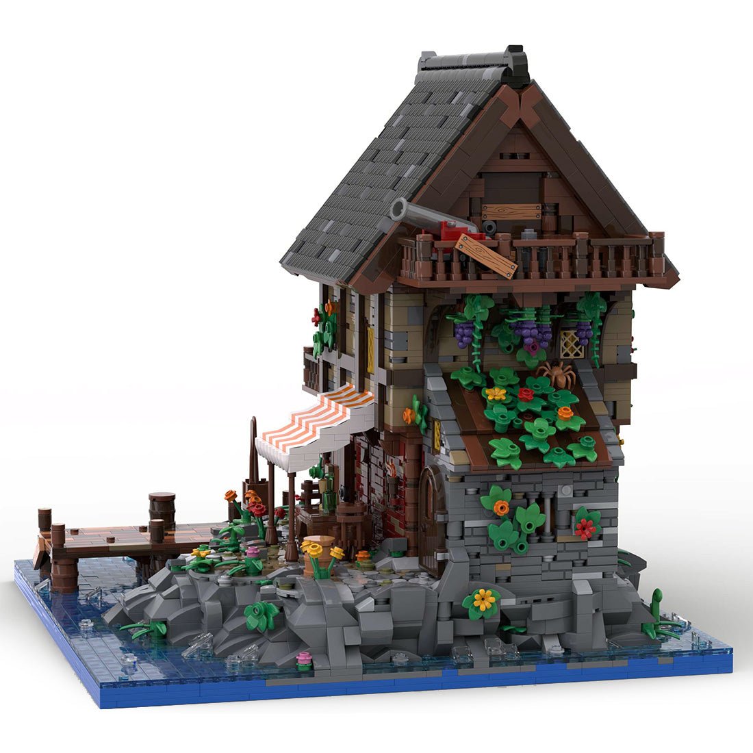 MOC - 128398 Pirate Van Dyke's Island (Compact Version) - LesDiy - Klemmbausteine