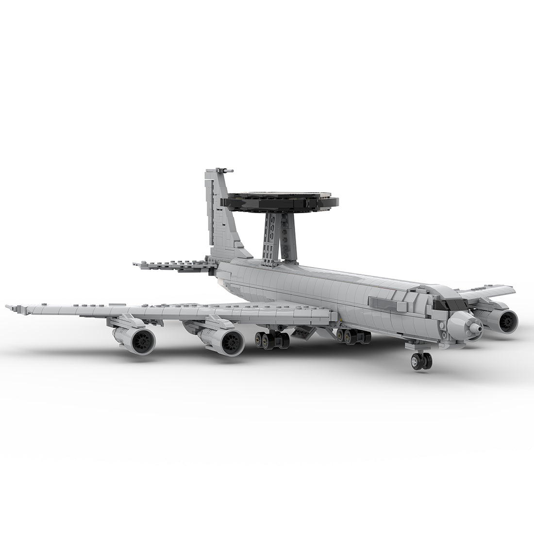 MOC - 128557 Boeing E - 3 Sentry Klemmbausteine - LesDiy - Klemmbausteine