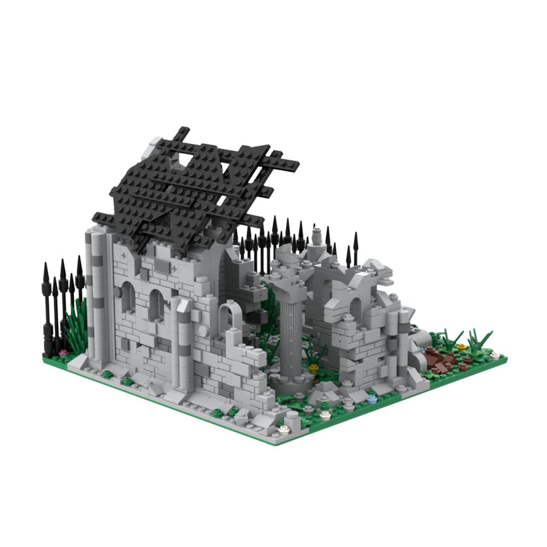 MOC - 128562 Crypt of the Rising Dead Klemmbausteine - LesDiy - Klemmbausteine
