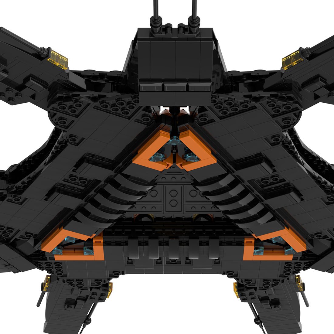 MOC - 128807 Apophis' Mothership Klemmbausteine - LesDiy - Klemmbausteine