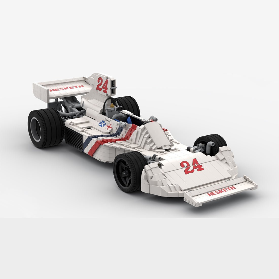 MOC - 130285 1Hesketh 308B - scale 1:8 Klemmbausteine - LesDiy - Klemmbausteine