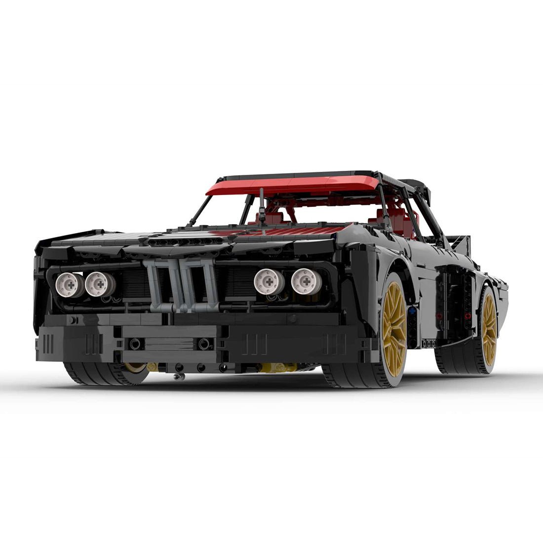 MOC - 131591 BMW 3.0 CSI Group 5 Klemmbausteine - LesDiy - Klemmbausteine