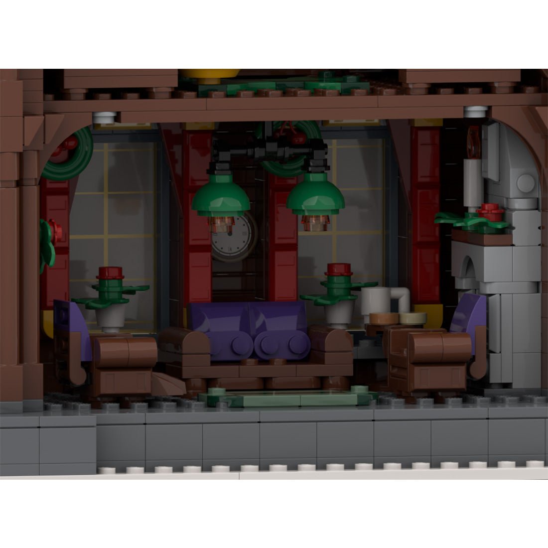 MOC - 132309 Winter Cottage Klemmbausteine - LesDiy - Klemmbausteine