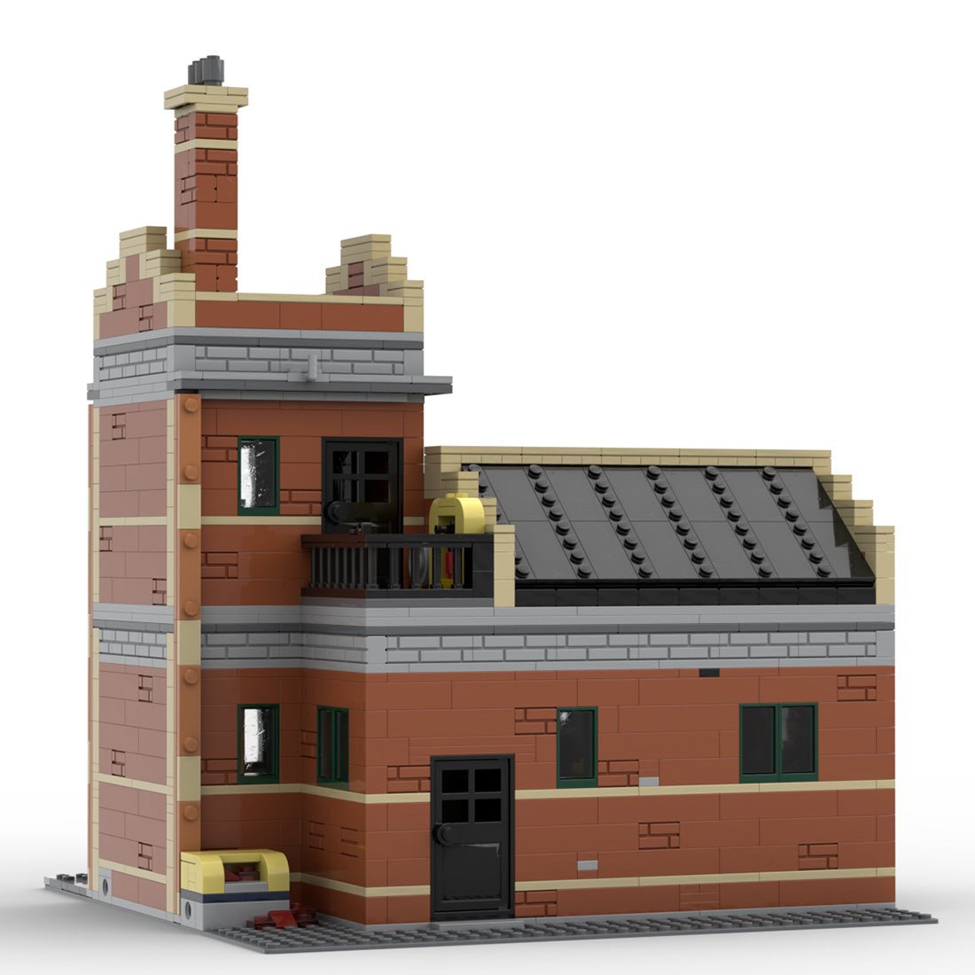 MOC - 136707 Modular old Factory Klemmbausteine - LesDiy - Klemmbausteine