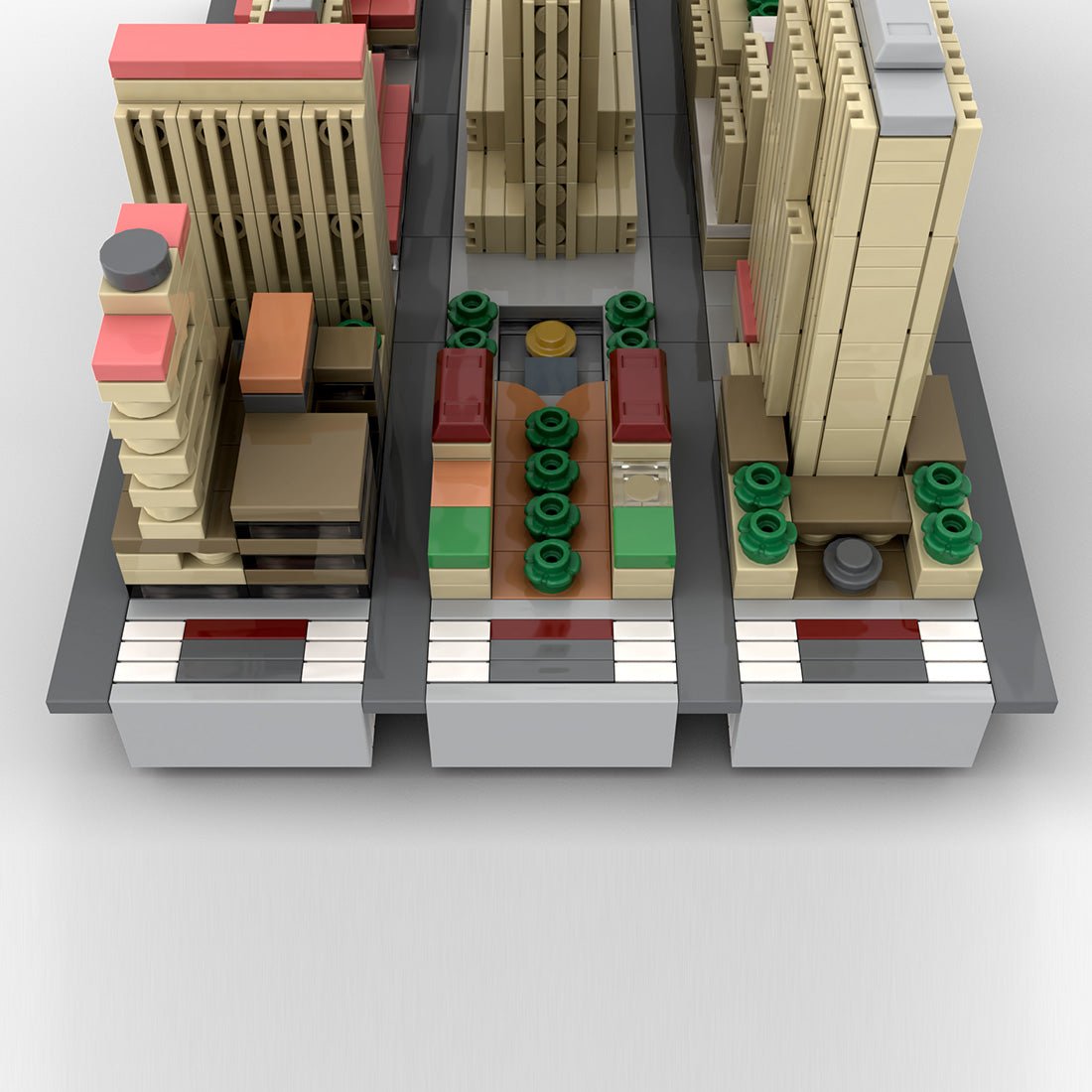 MOC - 138111 1/2000 Scale Rockefeller Center - NYC Klemmbausteine - LesDiy - Klemmbausteine