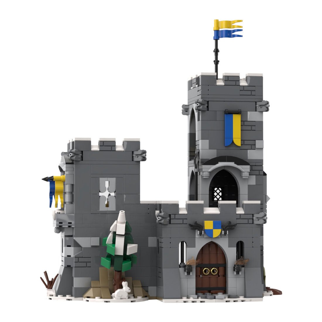 MOC - 138791 Mountain Tower Klemmbausteine - LesDiy - Klemmbausteine
