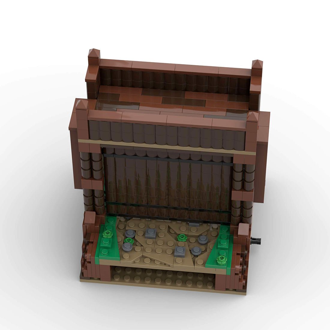 MOC - 139859 Roman Field Camp Gate Klemmbausteine - LesDiy - Klemmbausteine