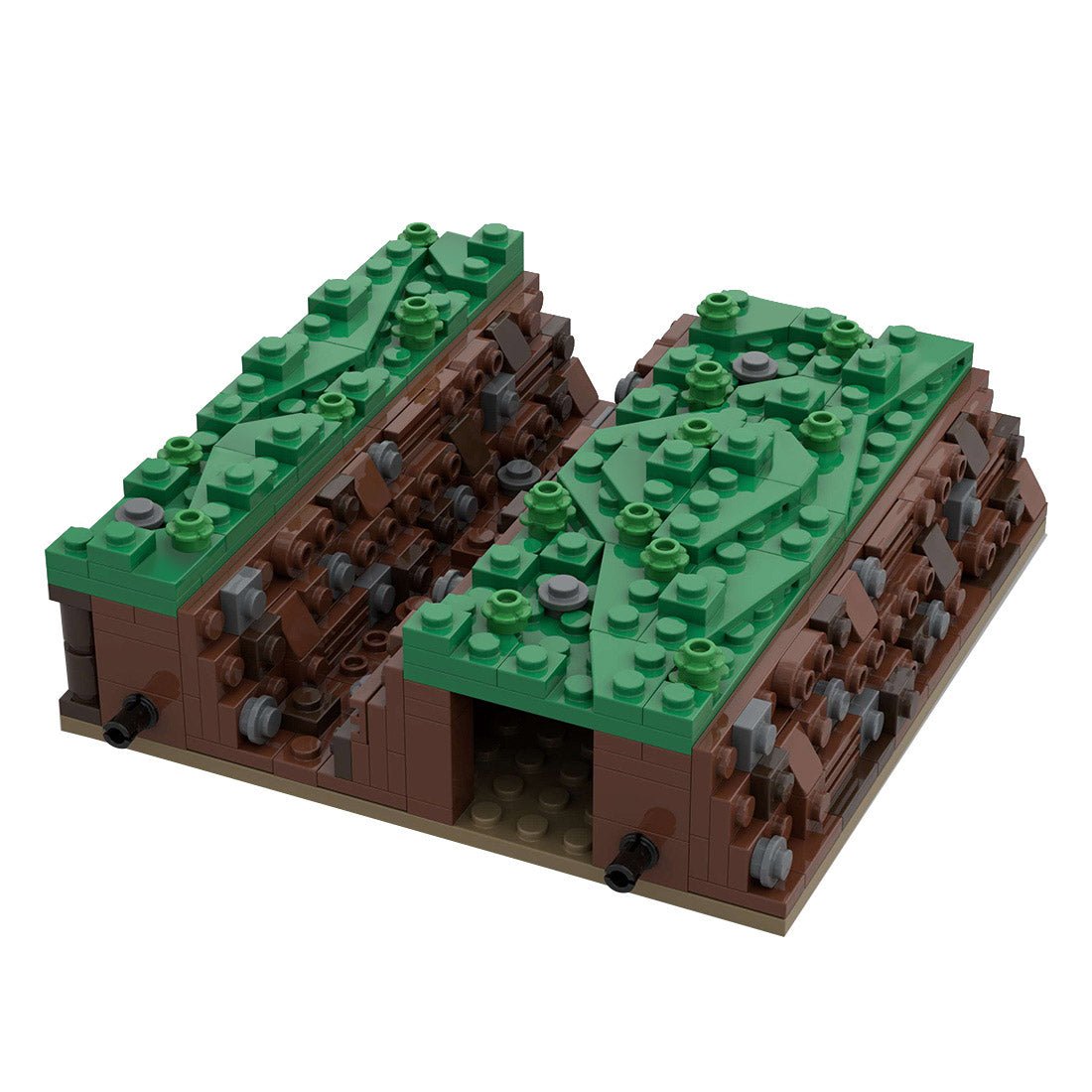 MOC - 139859 Roman Field Camp Straight Ditch Klemmbausteine - LesDiy - Klemmbausteine