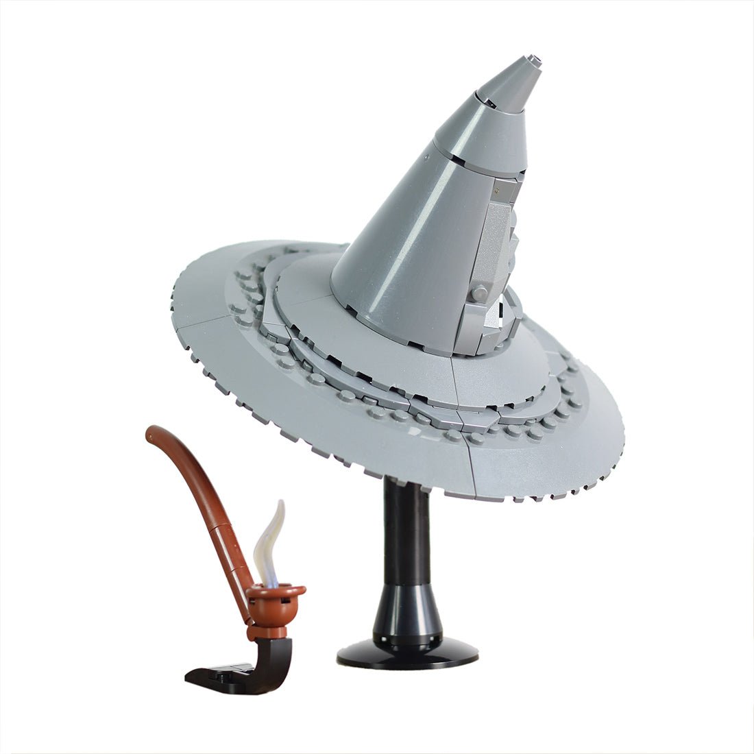 MOC - 141121 Gandalf the Grey's Wizard Hat klemmbausteine - LesDiy -