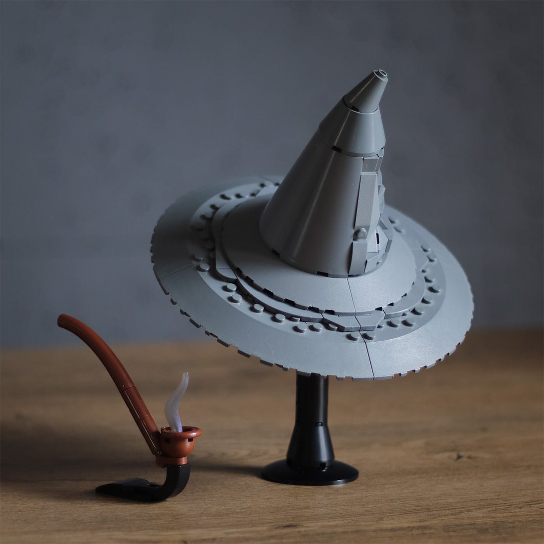MOC - 141121 Gandalf the Grey's Wizard Hat klemmbausteine - LesDiy -