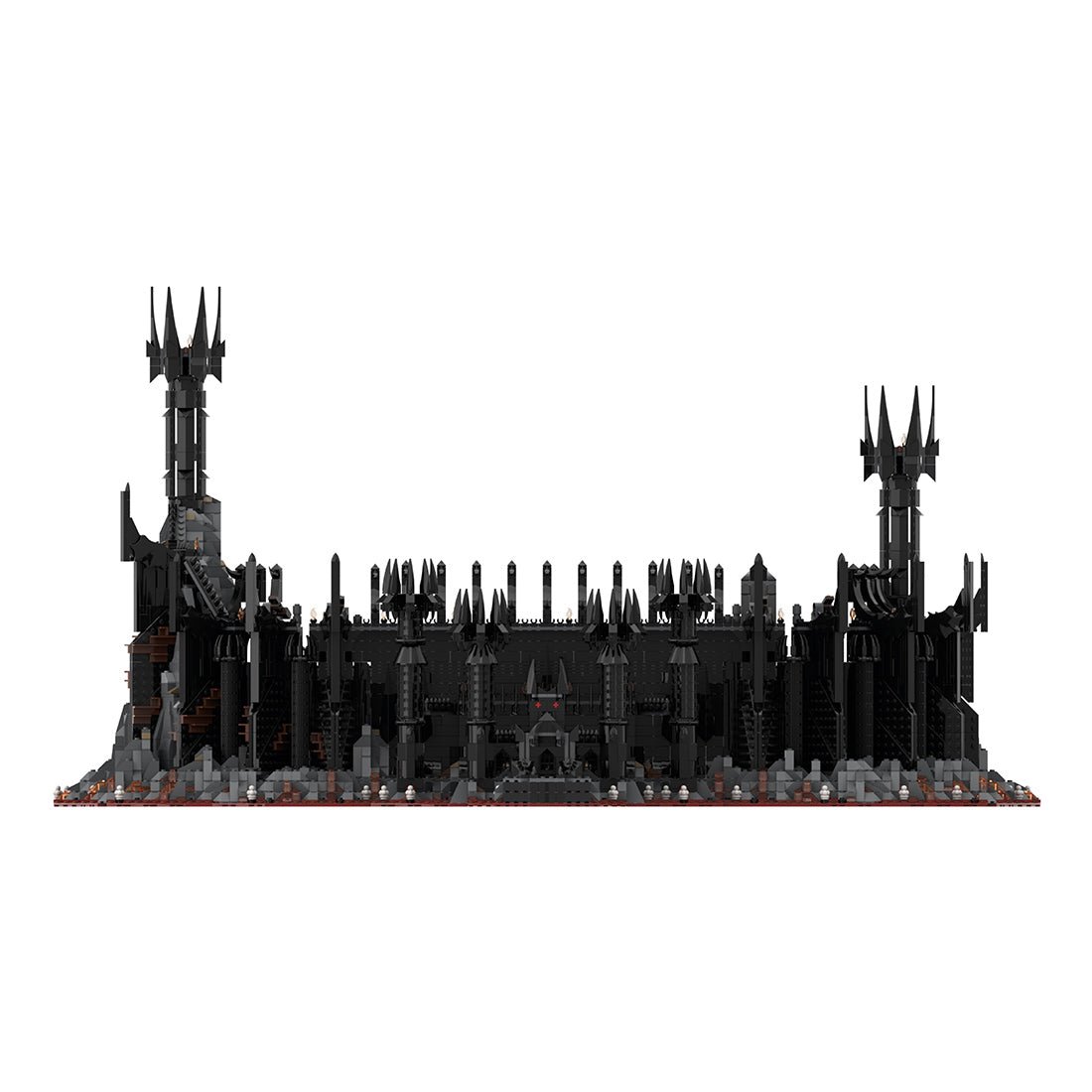 MOC - 150262 UCS Barad - Dur part 1/6 Klemmbausteine - LesDiy - Klemmbausteine