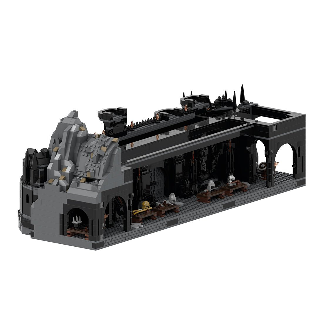 MOC - 152338 UCS Barad - Dur part 2/6 Klemmbausteine - LesDiy - Klemmbausteine
