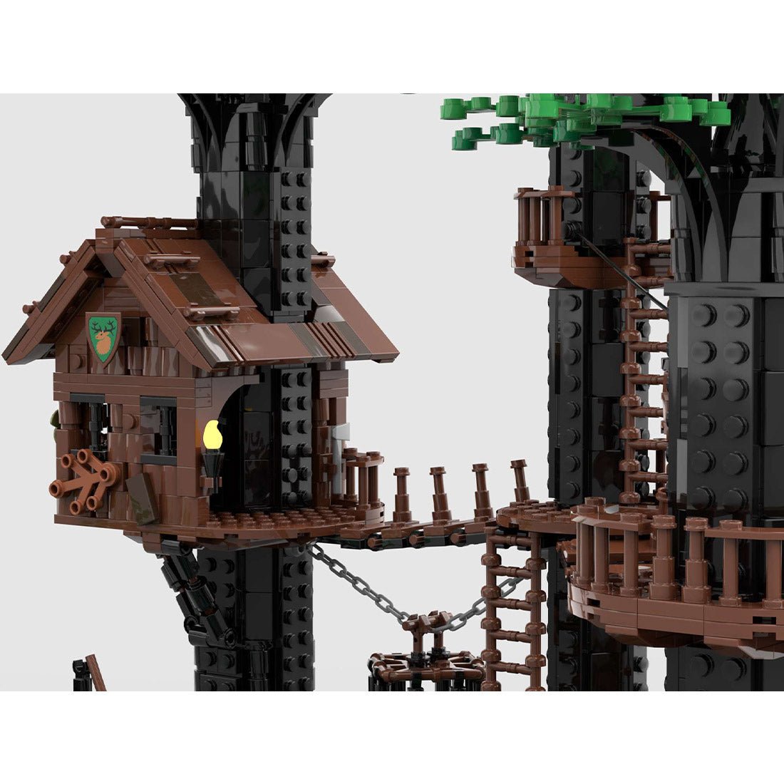 MOC - 153885 Schloss des Forsthauptquartiers - LesDiy - Klemmbausteine