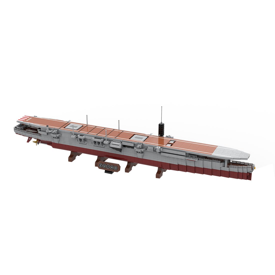 MOC - 15425 Japanese Zuiho Light Aircraft Carrier klemmbausteine - LesDiy - Klemmbausteine