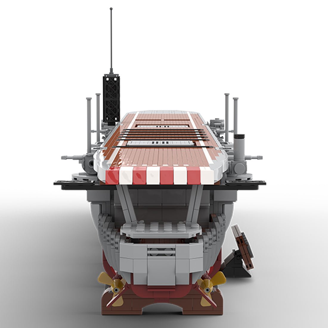 MOC - 15425 Japanese Zuiho Light Aircraft Carrier klemmbausteine - LesDiy - Klemmbausteine