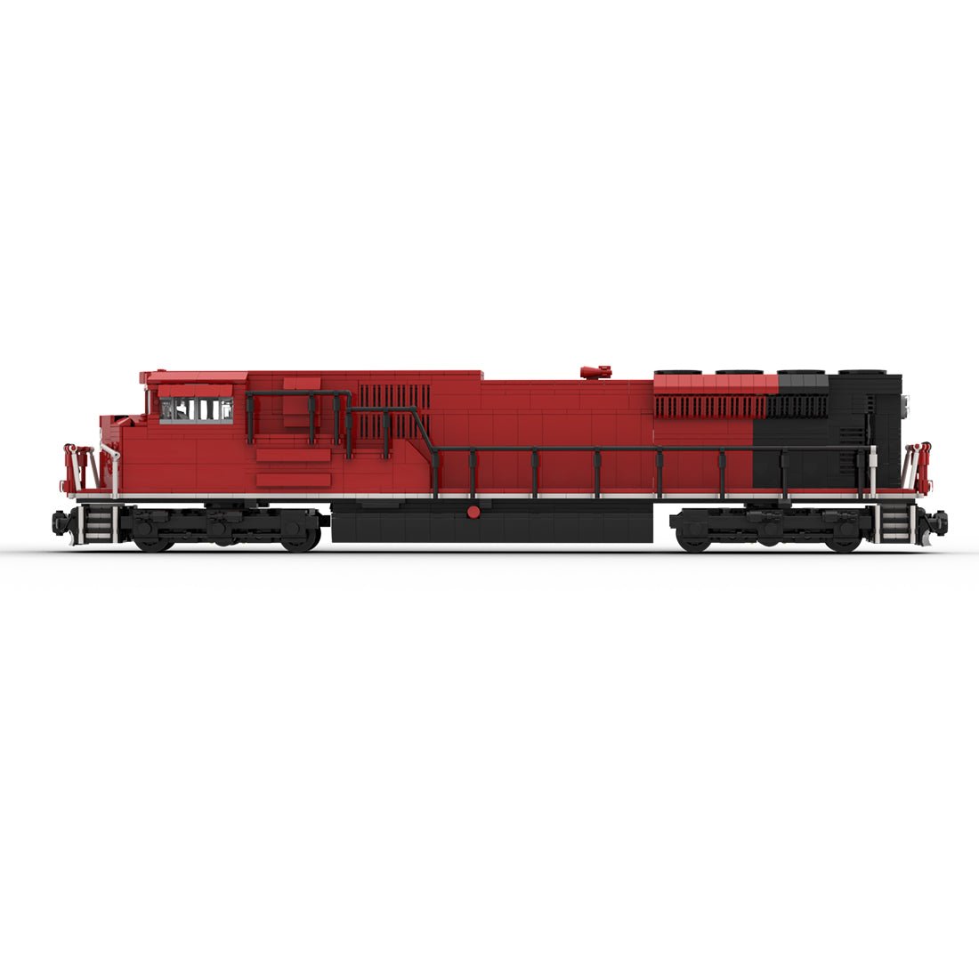 MOC - 154371 Canadian Pacific CPKC SD70ACU Klemmbausteine - LesDiy - Klemmbausteine