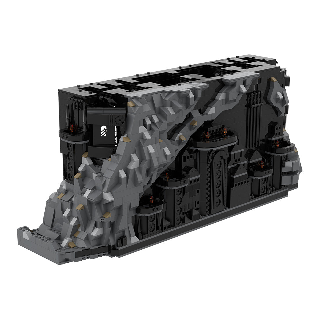 MOC - 155017 UCS Barad - Dur part 3/6 Klemmbausteine - LesDiy - Klemmbausteine