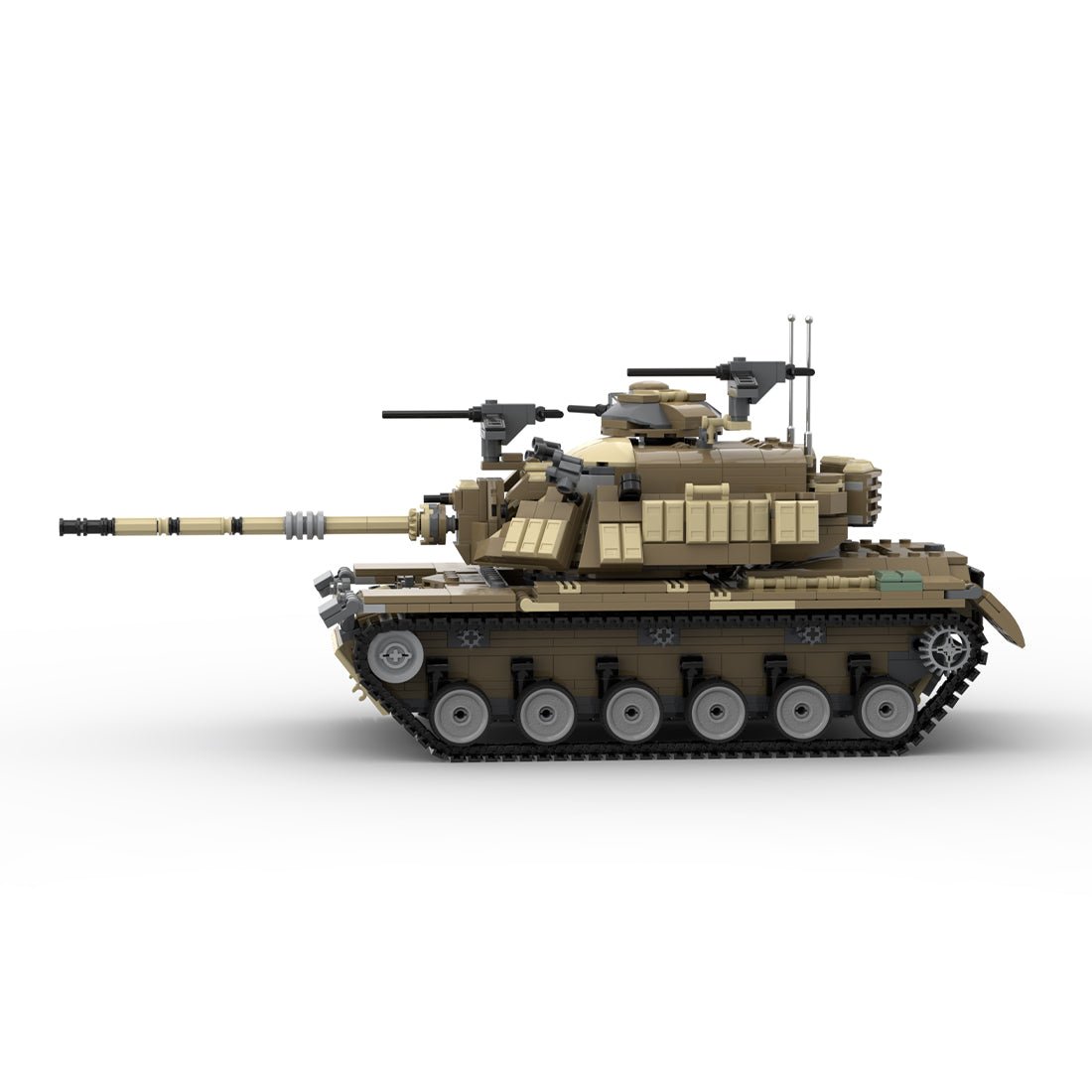 MOC - 156277 M60A3 Patton Magach Klemmbausteine - LesDiy - Klemmbausteine