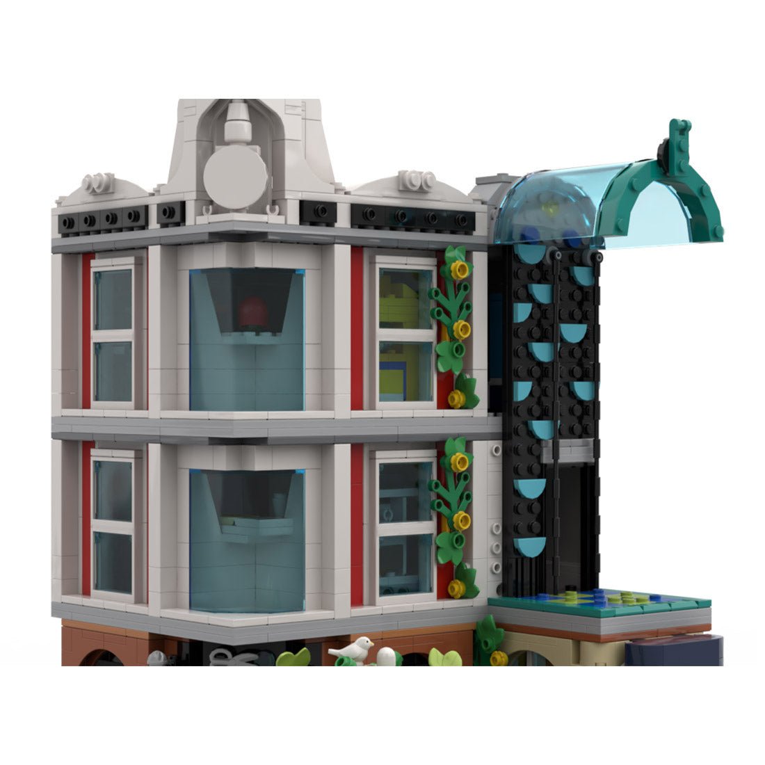 MOC - 158174 Downtown Arcade Klemmbausteine - LesDiy - Klemmbausteine