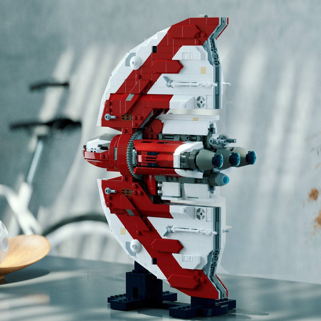 MOC - 158878 T6 Space Shuttle Klemmbausteine - LesDiy - Klemmbausteine