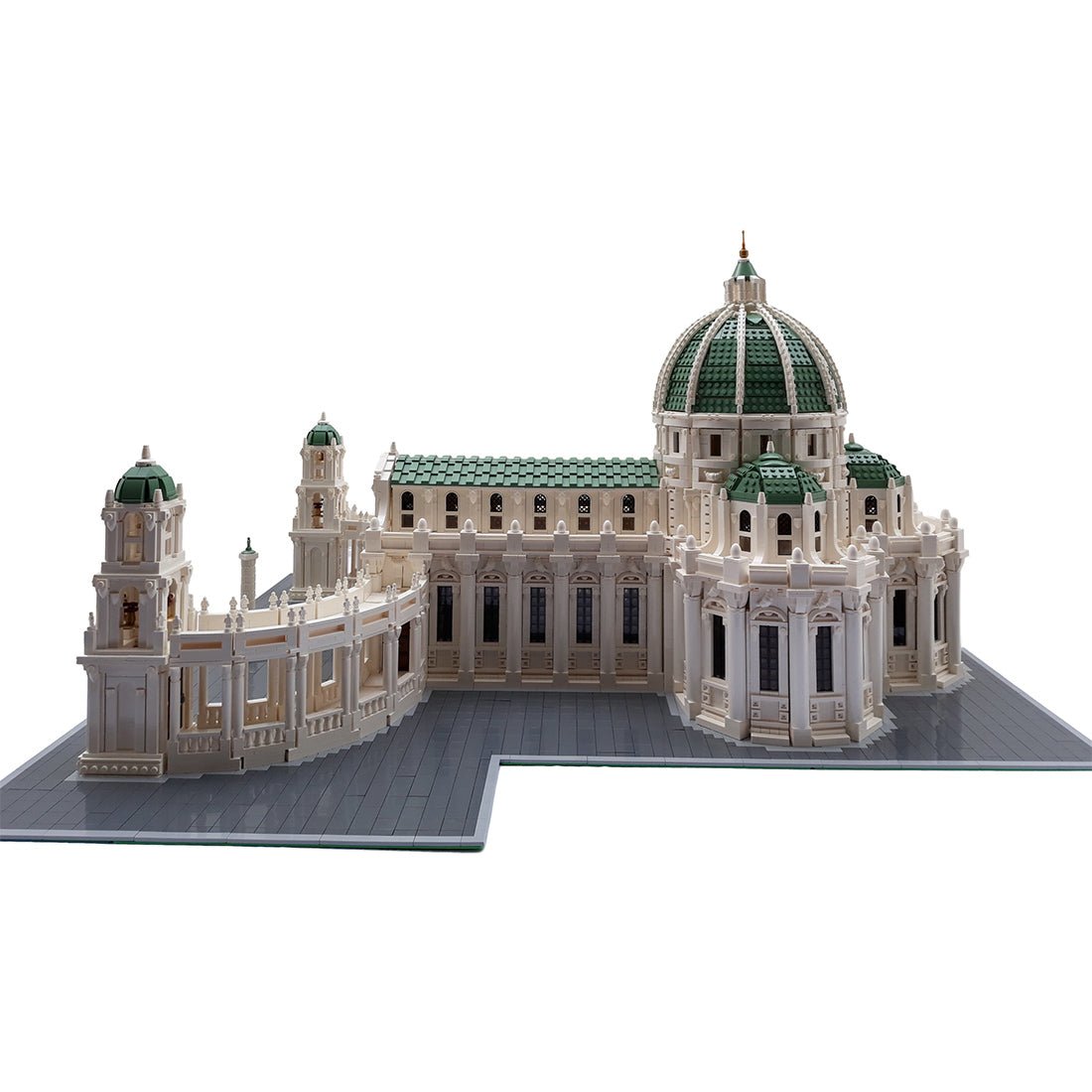 MOC - 15896 Baroque Cathedral Klemmbausteine - LesDiy - Klemmbausteine