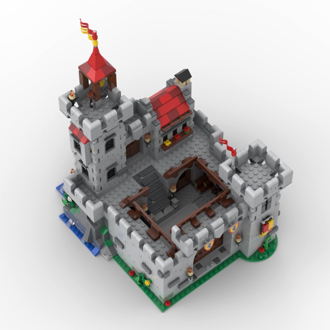 MOC - 159182 Lochside Castle Klemmbausteine - LesDiy - Klemmbausteine
