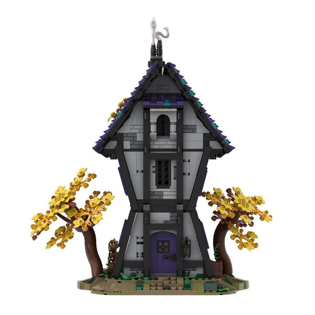 MOC - 159686 Witches' House Klemmbausteine - LesDiy - Klemmbausteine