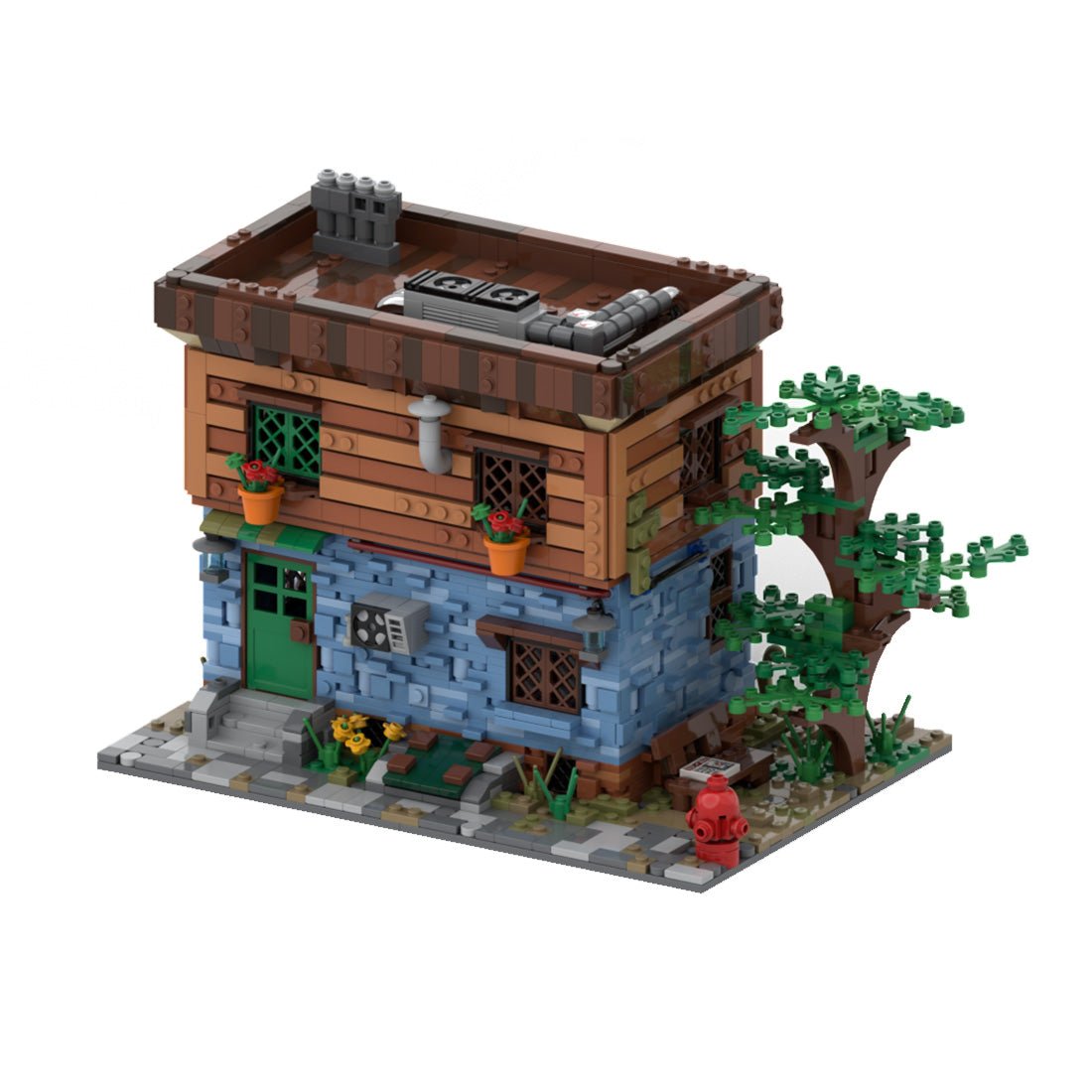 MOC - 160288 Autumn House Klemmbausteine - LesDiy - Klemmbausteine