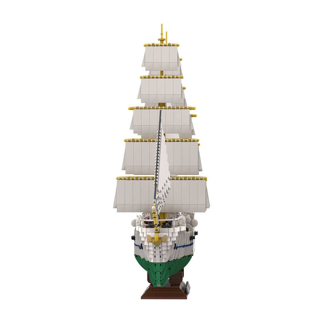 MOC - 162206 Gorch Fock Klemmbausteine - LesDiy - Klemmbausteine