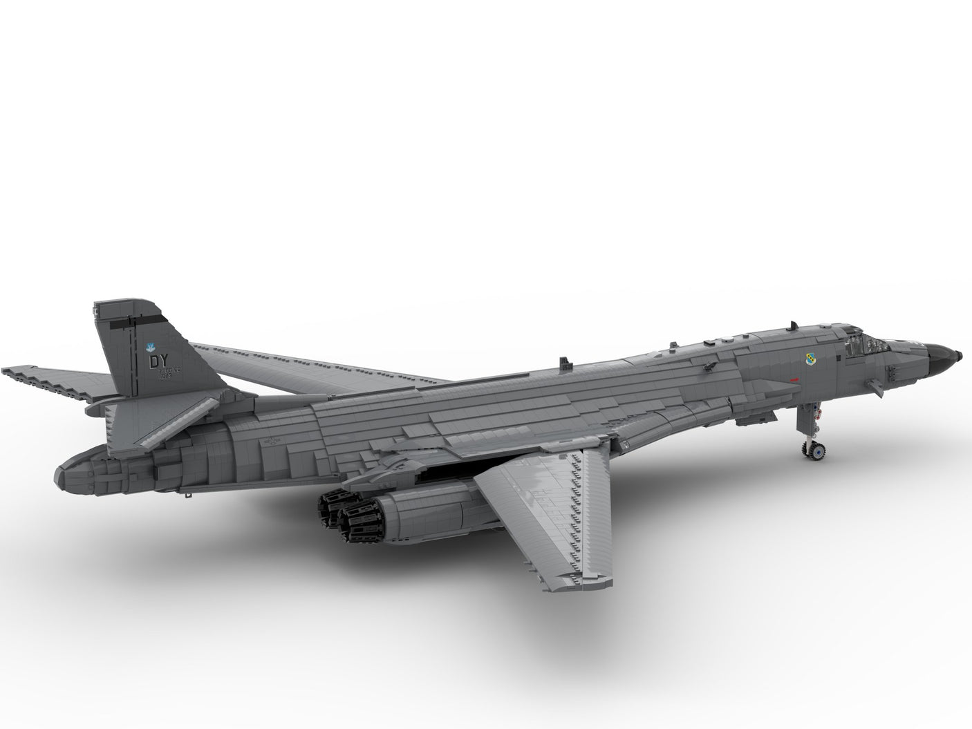 MOC - 163732 B - 1 Lancer Bomber Klemmbausteine - LesDiy - Klemmbausteine
