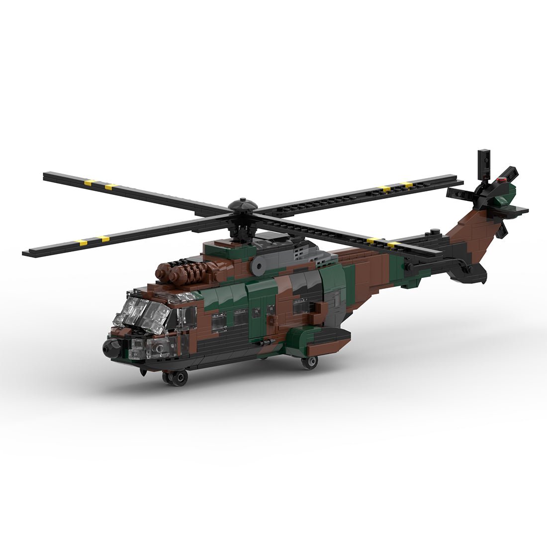MOC - 167061 AS532 Cougar Klemmbausteine - LesDiy - Klemmbausteine