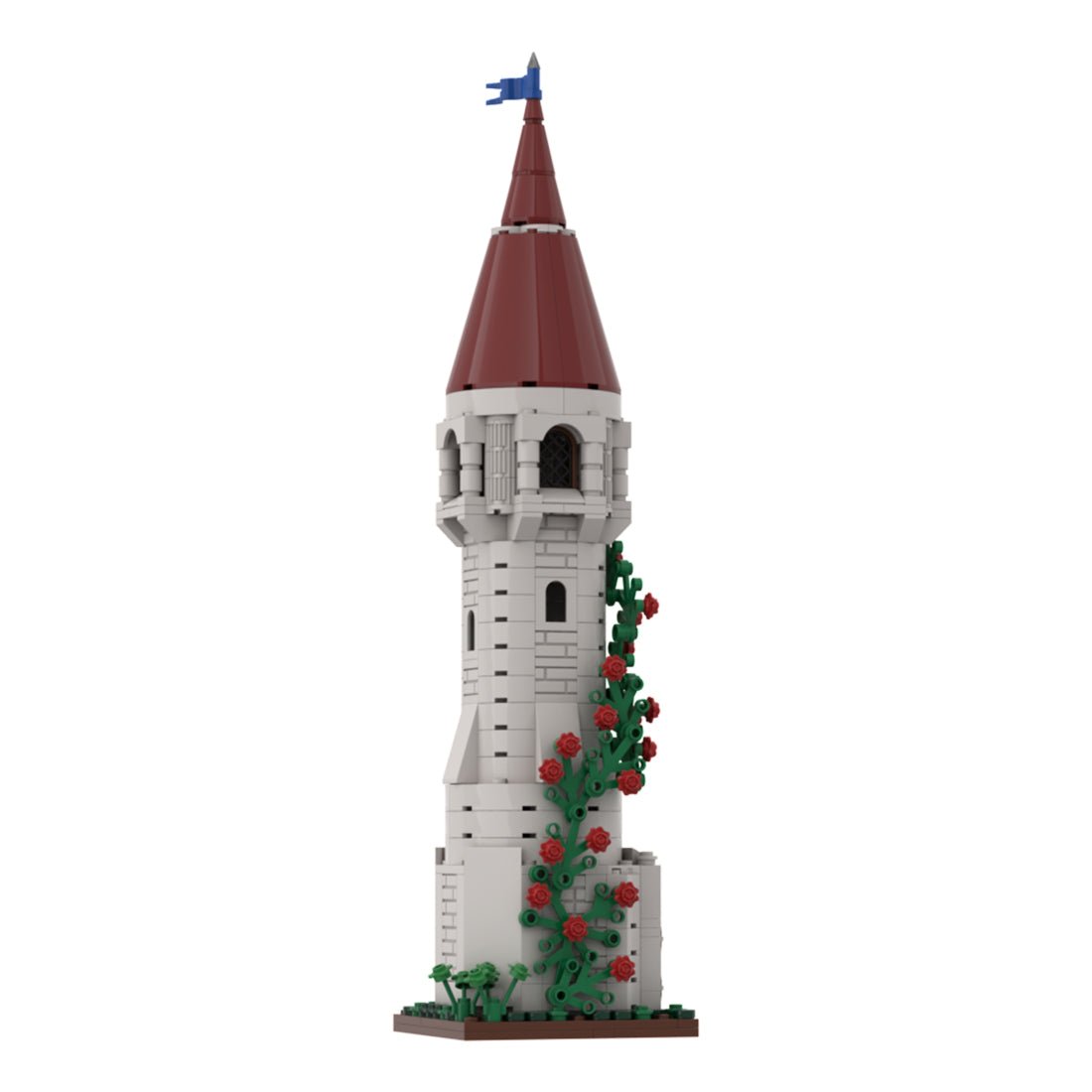 MOC - 170477 The Rosy Tower Klemmbausteine - LesDiy - Klemmbausteine