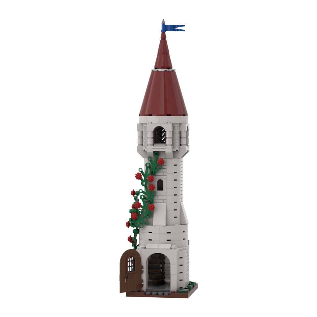 MOC - 170477 The Rosy Tower Klemmbausteine - LesDiy - Klemmbausteine