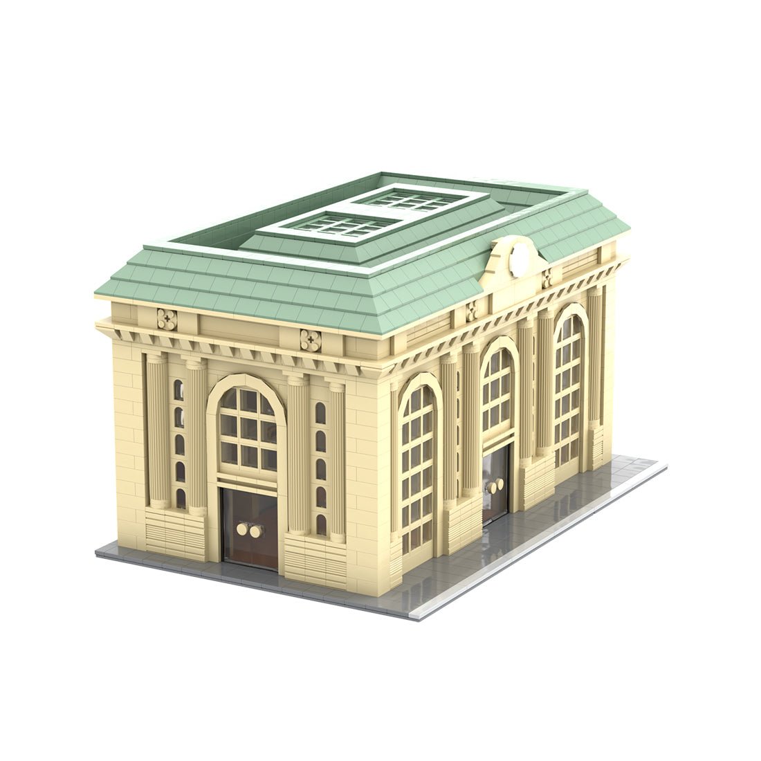 MOC - 174595 Grand Central Station 48 x 32 Klemmbausteine - LesDiy - Klemmbausteine