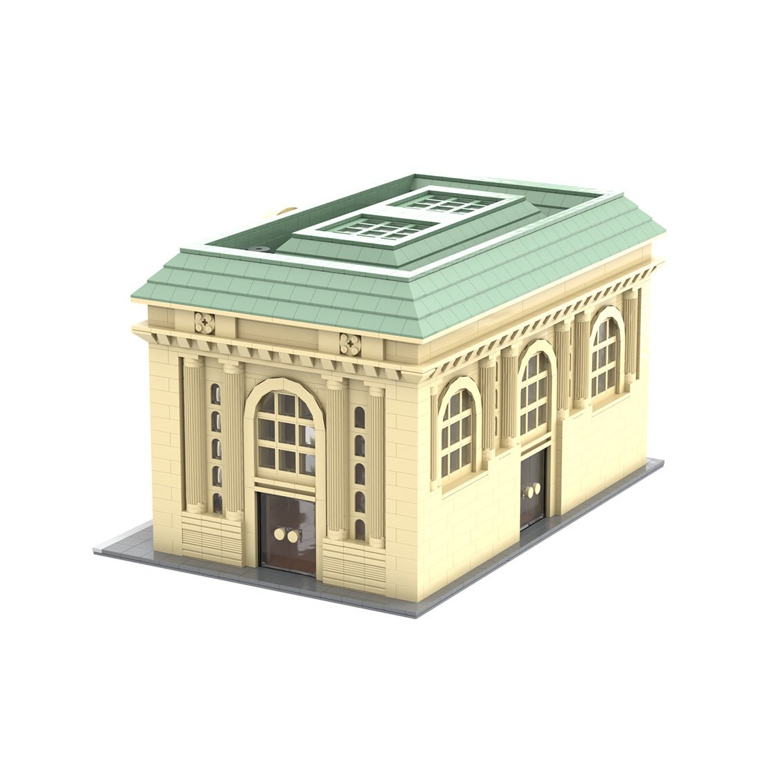 MOC - 174595 Grand Central Station 48 x 32 Klemmbausteine - LesDiy - Klemmbausteine